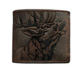 Custom Leather Wallet, Handmade Cowhide Slim Bifold, Personalized
