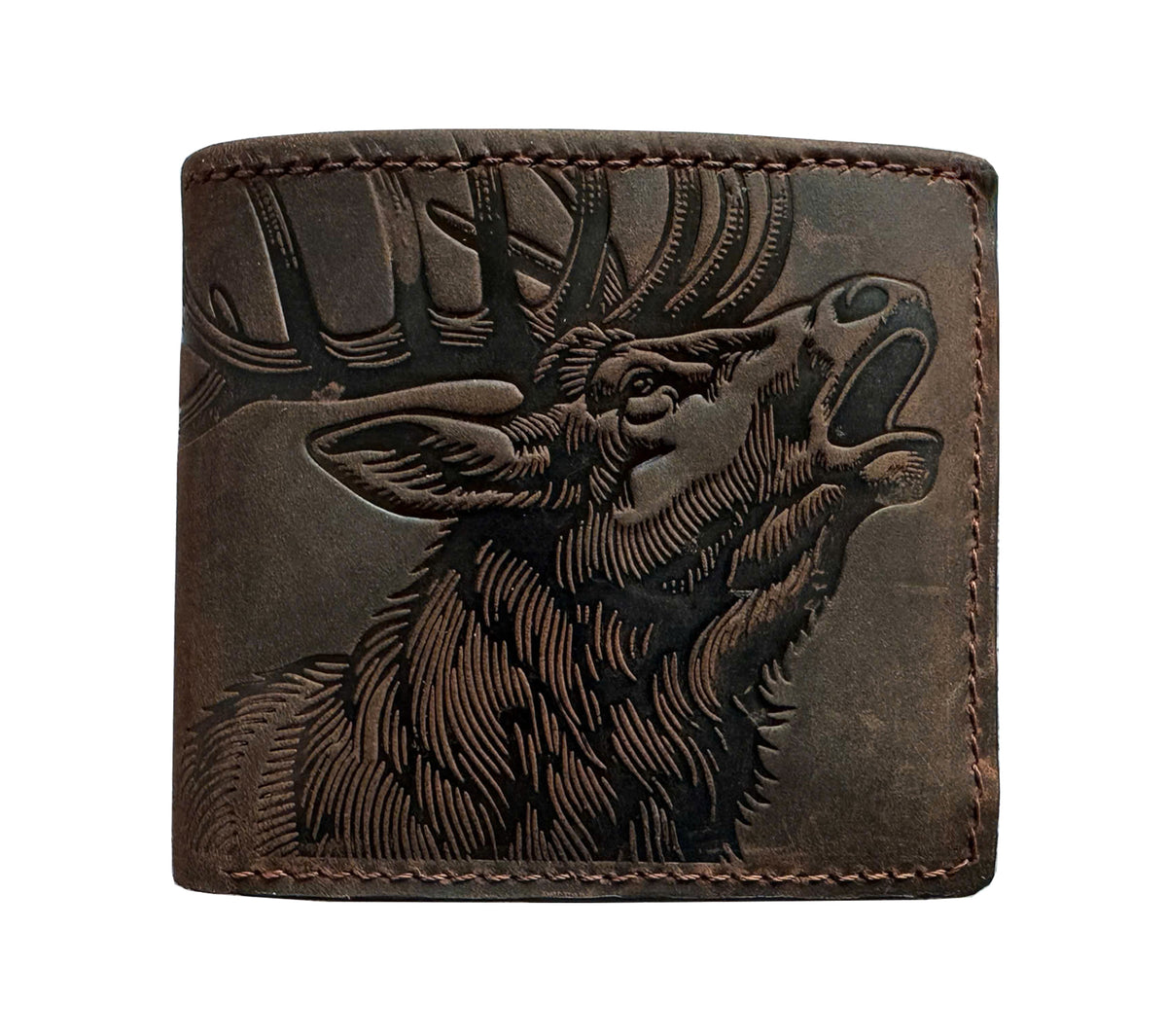 Custom Leather Wallet, Handmade Cowhide Slim Bifold, Personalized