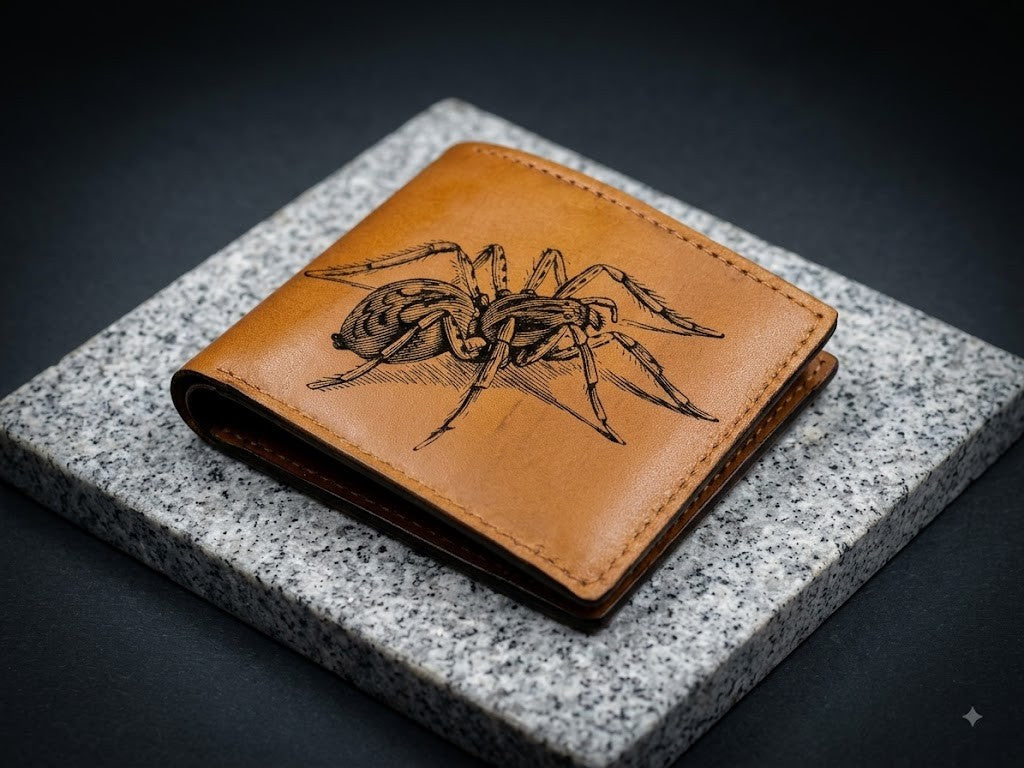 Insect genuine leather handmade gifts, personalized insect present