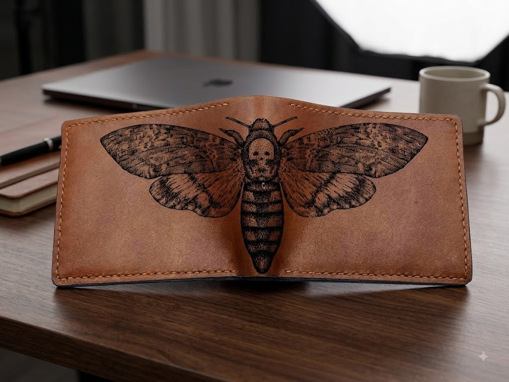 Insect genuine leather handmade gifts, personalized insect present