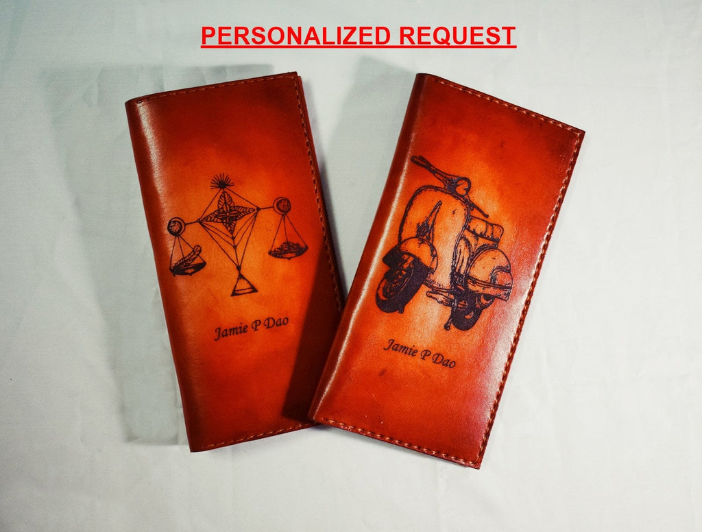 Personalized Leather Item: Custom Engraving Add-on