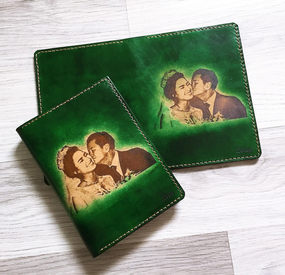 Personalized Leather Item: Custom Engraving Add-on