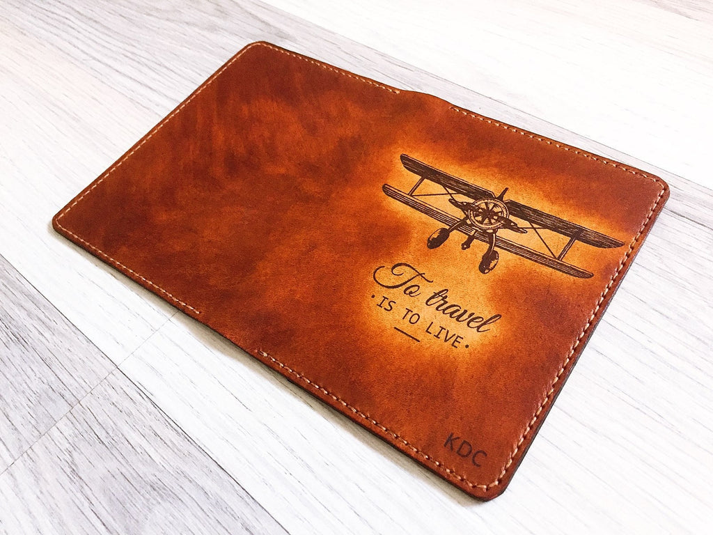 Personalized Leather Item: Custom Engraving Add-on