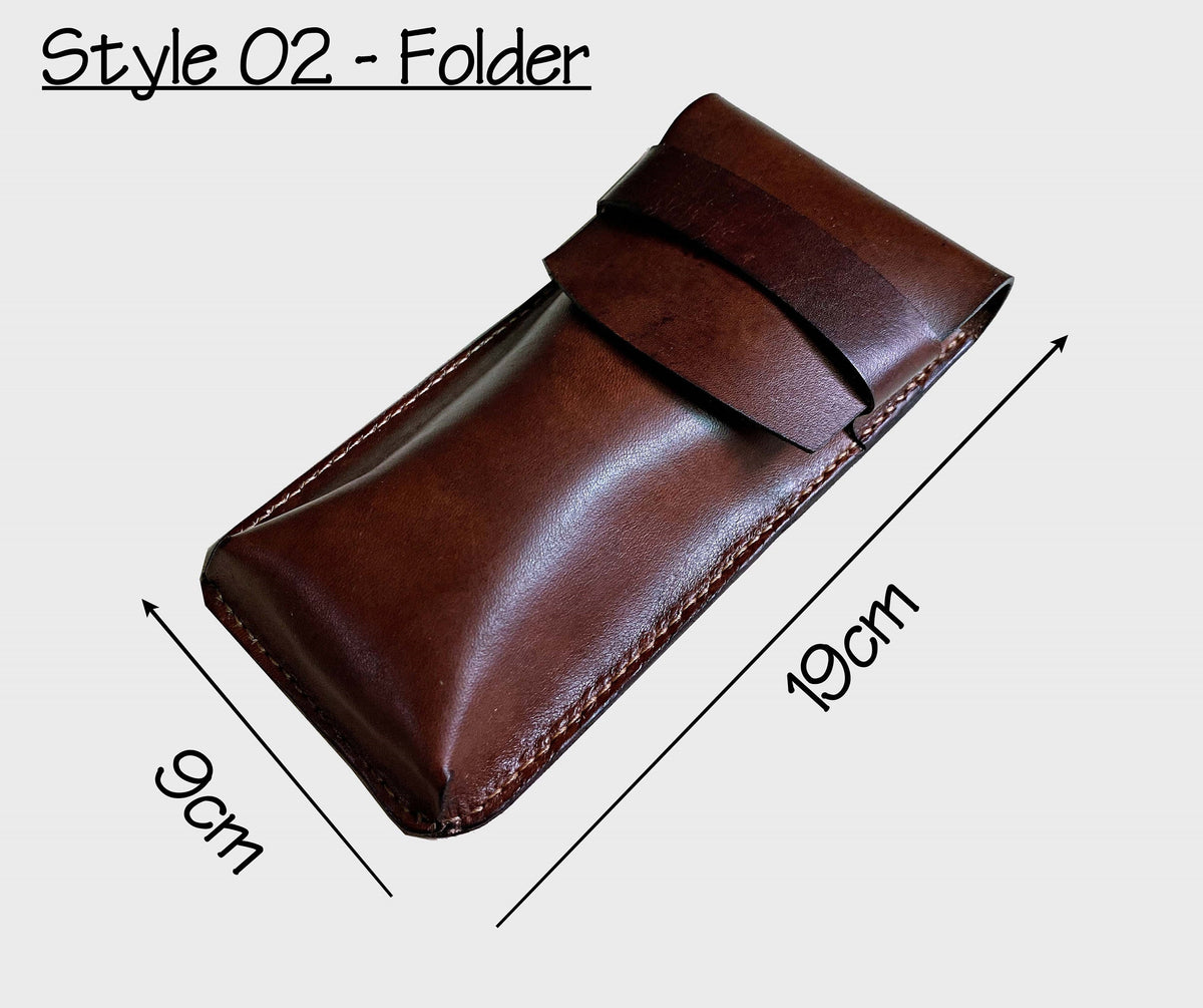 Personalized Handmade Leather Pencase mini, Back to school Accessories, Unisex gifts, Gift for teacher, Anniversary small leather present