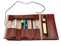 Personalized Handmade Leather Pencase mini, Back to school Accessories, Unisex gifts, Gift for teacher, Anniversary small leather present
