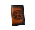 Handmade Leather iPhone Wallet: Celtic Tree of Life, Custom Engraved