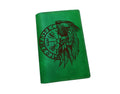 Celtic Raven Leather Journal Cover: A5 Viking Compass Notebook