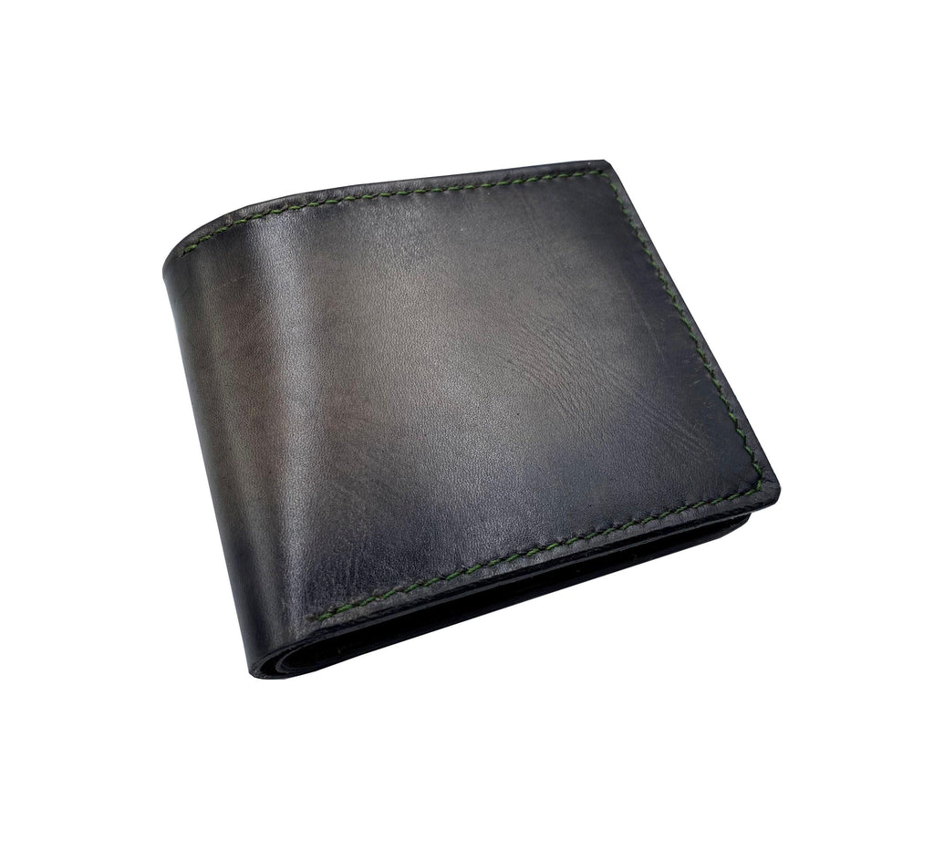Custom Leather Wallet, Handmade Vegetable-Tanned Cowhide, Gift for Him