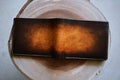 Personalized Leather Wallet, Handmade Cowhide, Anniversary Gift