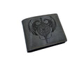 Handmade Leather Viking Wallet: Norse Runes, Celtic Warrior Gift