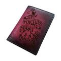 Handmade Leather Passport Wallet: Engraved Travel Cover