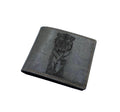 Handmade Leather Tiger Wallet: Personalized Animal Print Gift
