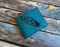 Lion Leather Bifold Wallet: Handmade Veg-Tan, RFID Blocking