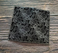 Eastern Dragon Leather Wallet: Handmade Bifold, Japan Pattern