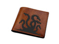 Hydra Greek Monster Leather Wallet - Handmade Men's Gift