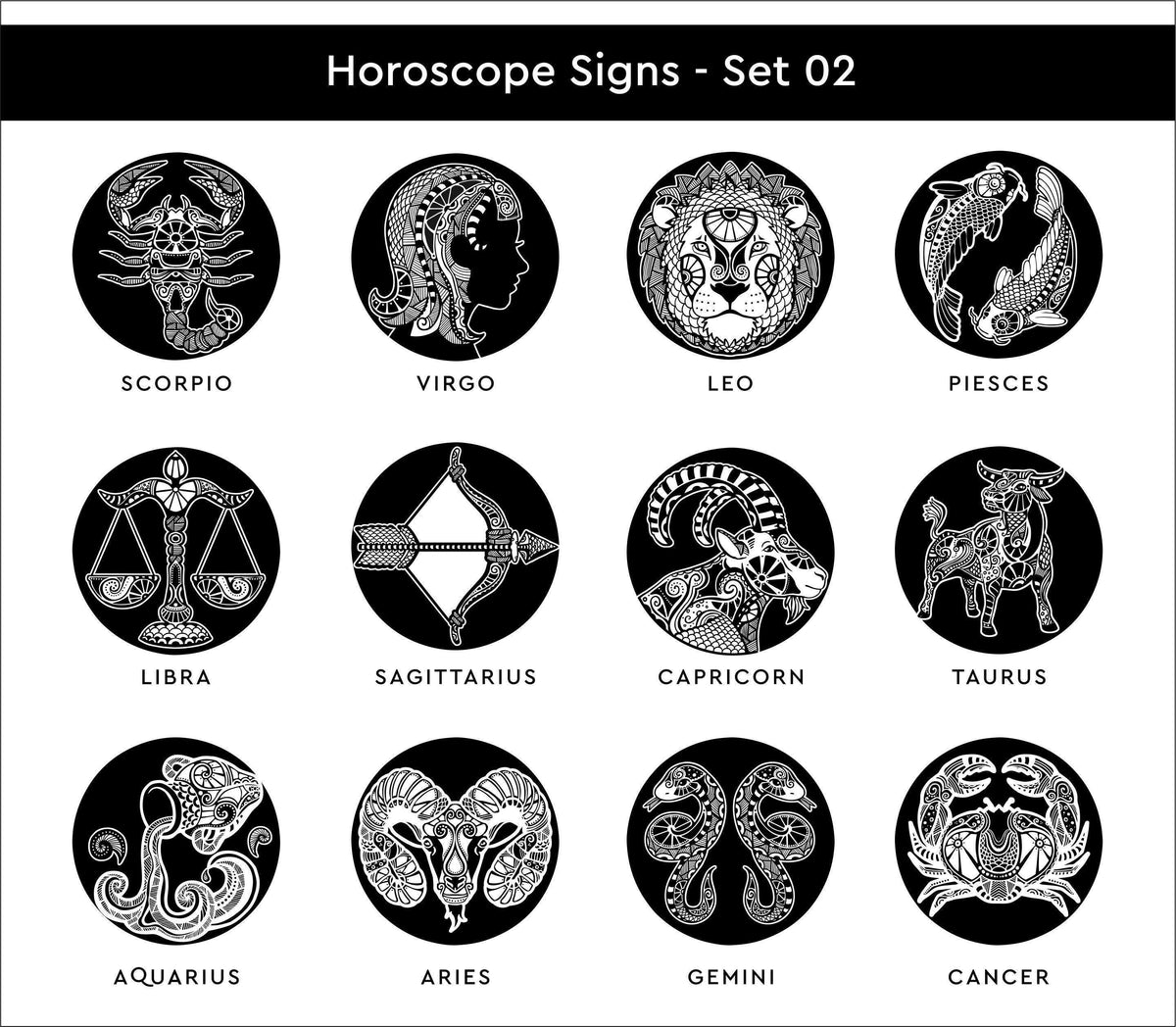 Custom Engraved Leather Wallet: Horoscope Zodiac Gift