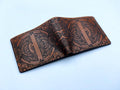 Steampunk Leather Wallet, Handmade Personalized Gift
