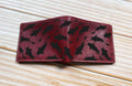 Koi Fish Leather Wallet: Handmade Bifold, Japanese Style Gift