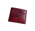 Hyena Sketch Leather Wallet: Africa Animal Gift