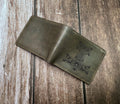 Mjolnir Thor Hammer Leather Wallet: Celtic Norse Gift