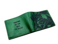 Personalized Darth Vader Leather Wallet: Handmade Star Wars Gift