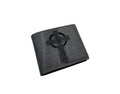 Celtic Knot Cross Leather Wallet, Personalized Anniversary Gift