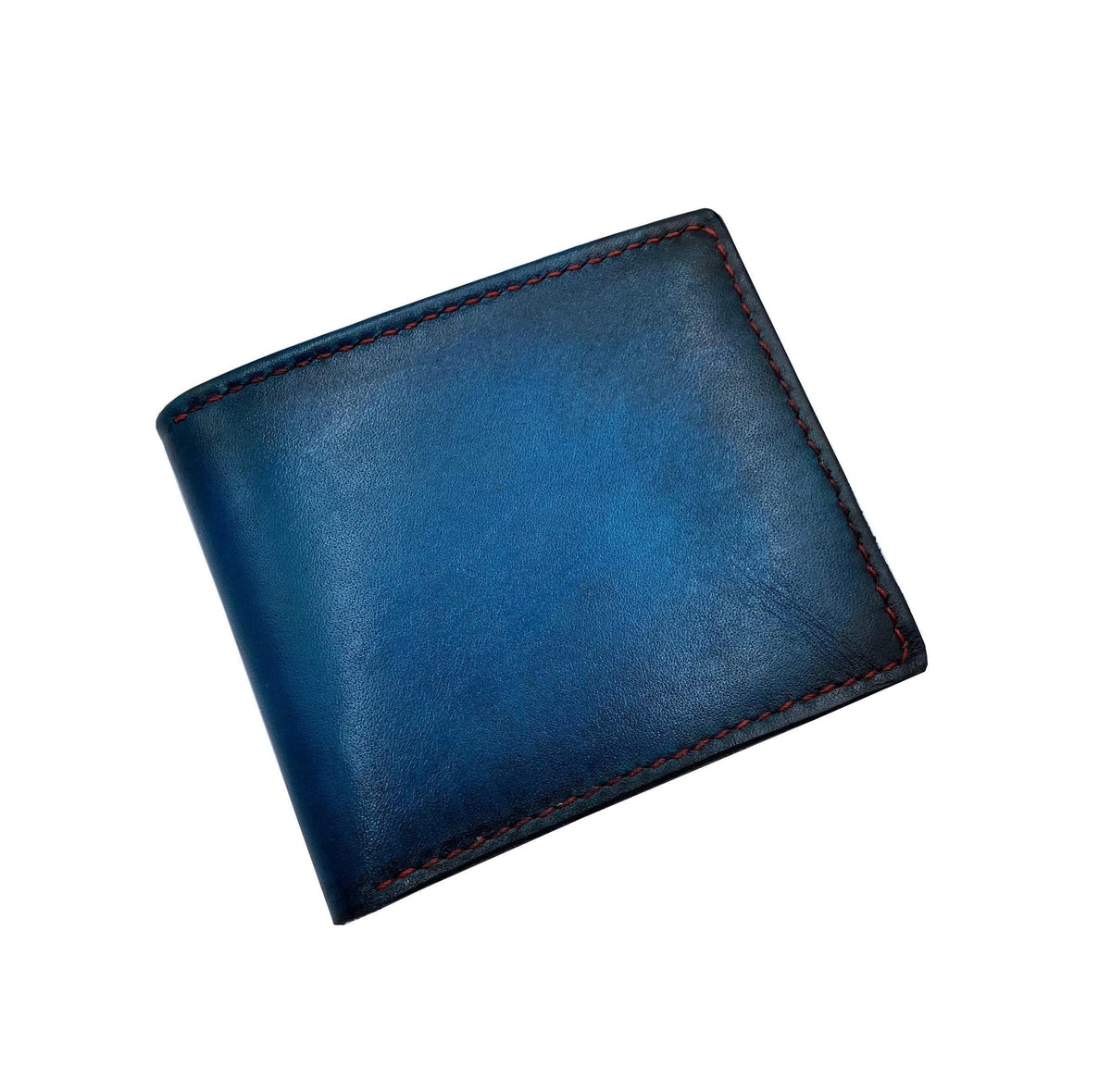 Custom Leather Bifold Wallet, Handmade Cowhide, Anniversary Gift