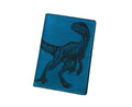Velociraptor Sketch Leather Journal: A5 Dinosaur Notebook Cover