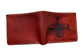 Personalized Leather Wallet: Japanese Beetle Engraved, Insect Gift