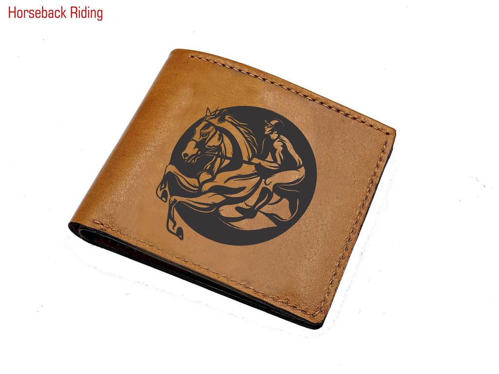Personalized Leather Basketball Wallet: Engraved Sports Gift