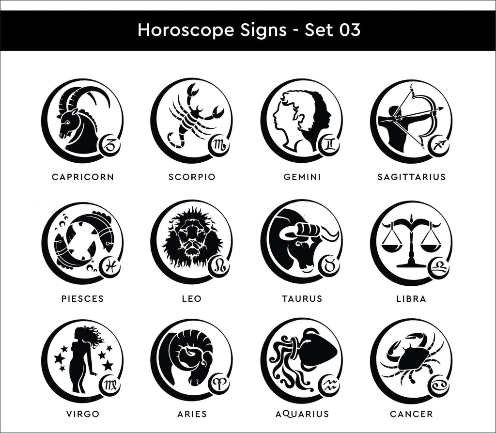Custom Engraved Leather Wallet: Horoscope Zodiac Gift