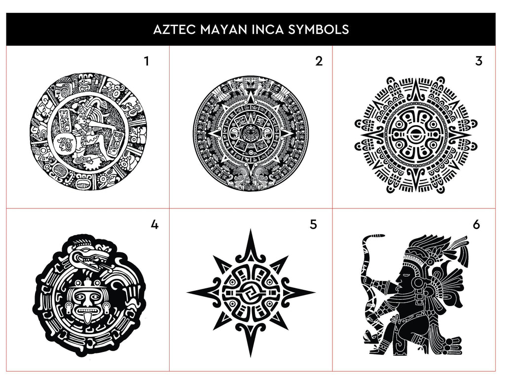 Engraved Leather Men's Wallet, Maya Inca Aztec Warrior, Personalized Gift