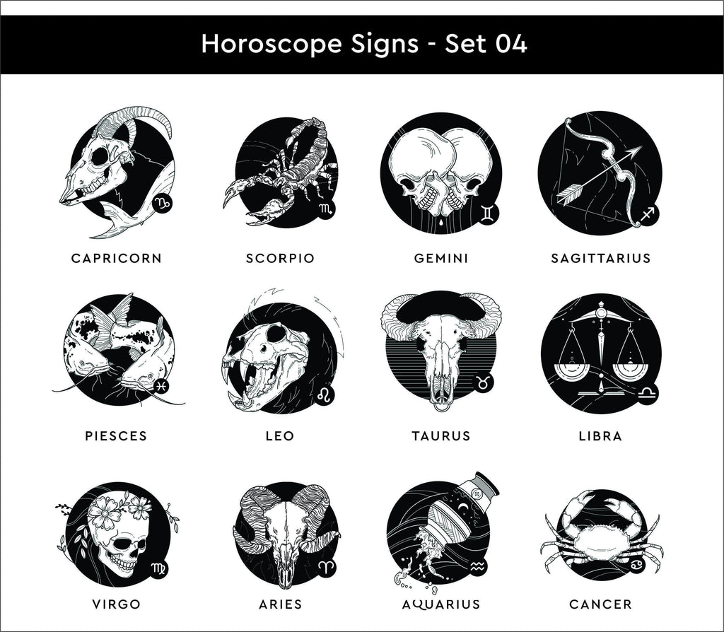 Personalized Leather Wallet: Engraved Horoscope Astrology Gift