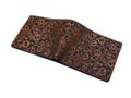 Handmade Leather Skull Wallet: Funny Horror Style, Customized Gift